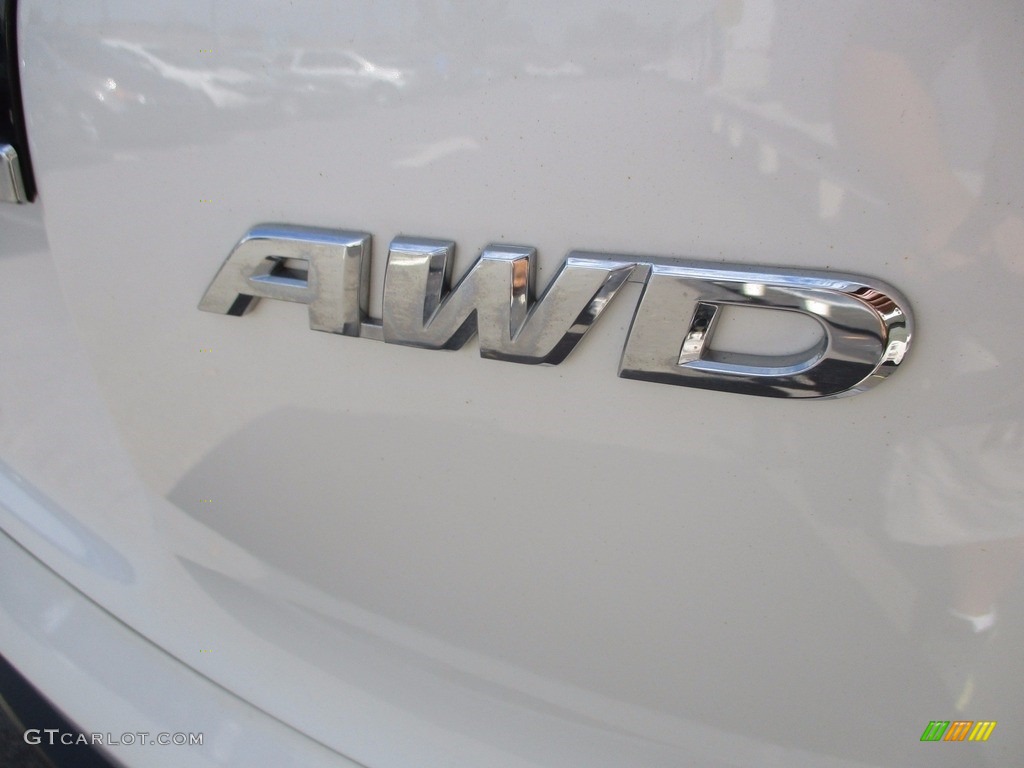 2014 CR-V EX AWD - White Diamond Pearl / Beige photo #6