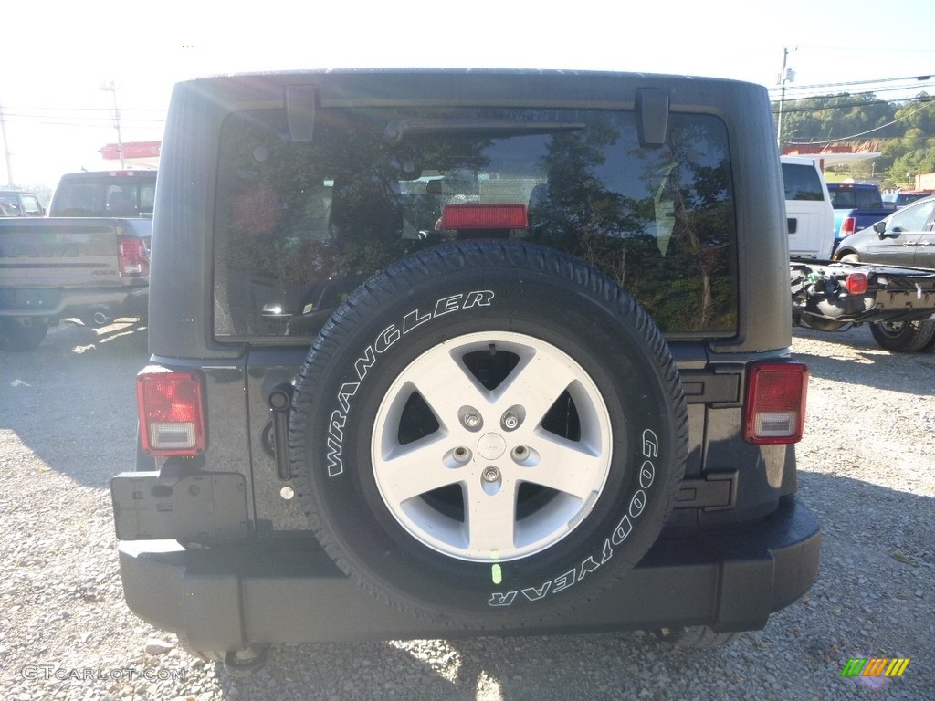 2017 Wrangler Sport 4x4 - Rhino / Black photo #4