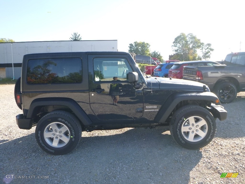 2017 Wrangler Sport 4x4 - Rhino / Black photo #5