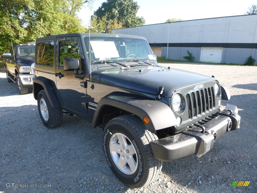 2017 Wrangler Sport 4x4 - Rhino / Black photo #6
