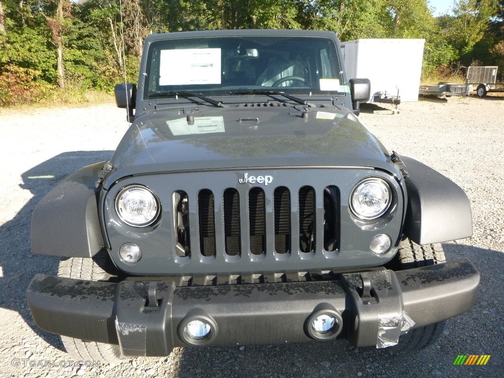 2017 Wrangler Sport 4x4 - Rhino / Black photo #7