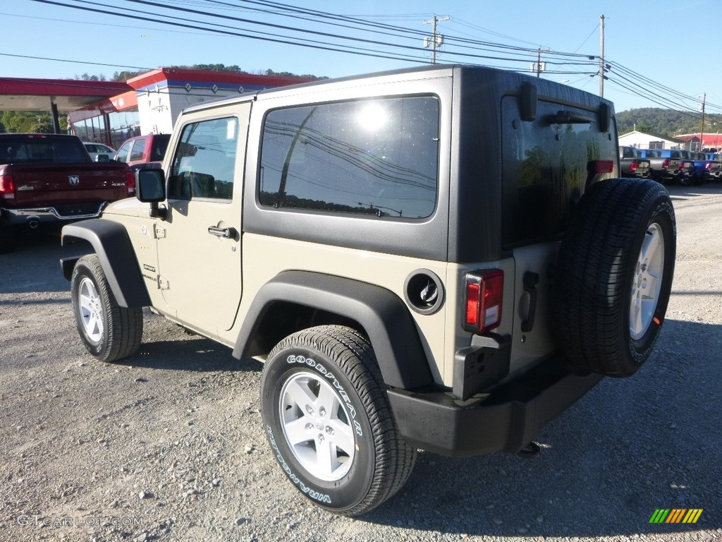2017 Wrangler Sport 4x4 - Gobi / Black photo #3