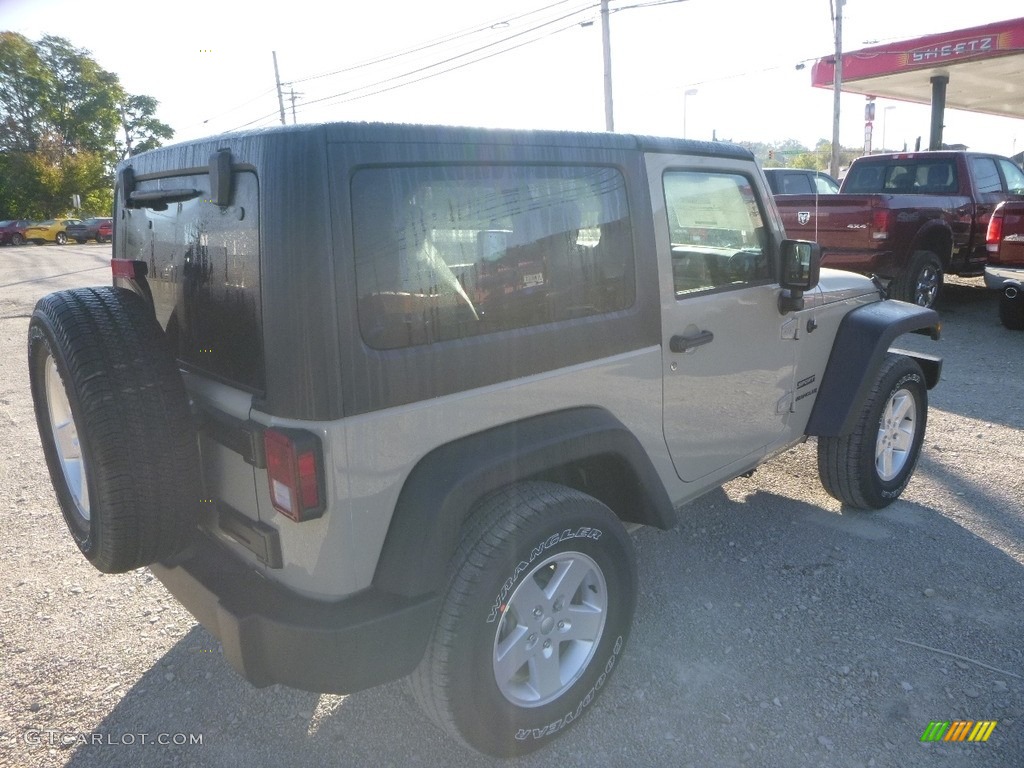 2017 Wrangler Sport 4x4 - Gobi / Black photo #5