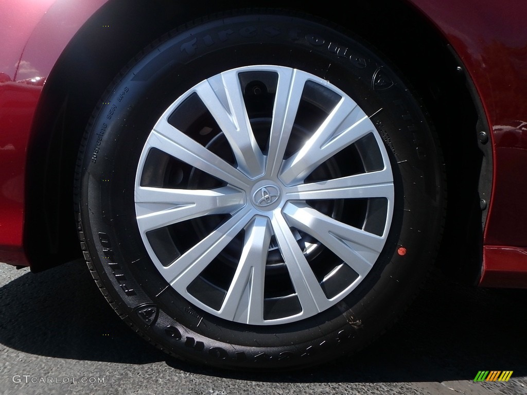 2018 Camry Hybrid XLE - Ruby Flare Pearl / Black photo #5