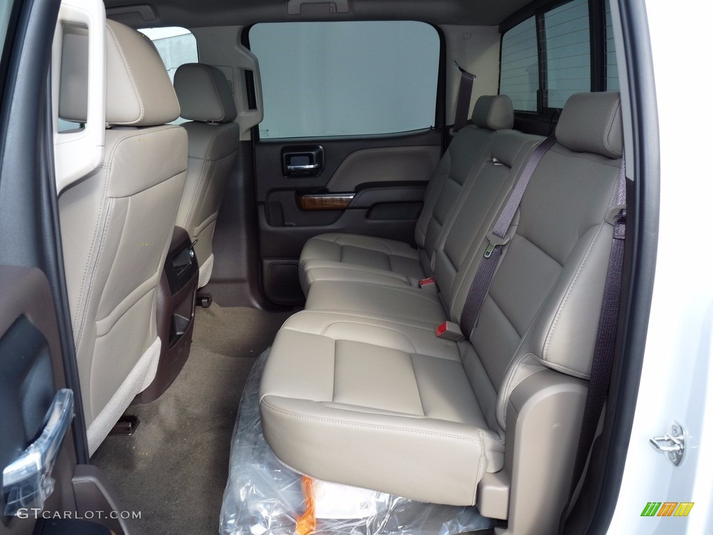 2018 GMC Sierra 1500 SLT Crew Cab 4WD Rear Seat Photo #123041247