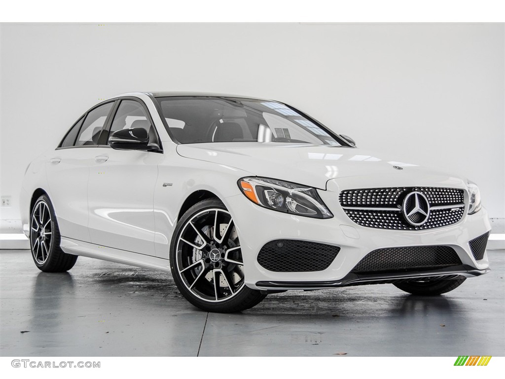 Polar White 2018 Mercedes-Benz C 43 AMG 4Matic Sedan Exterior Photo #123041484