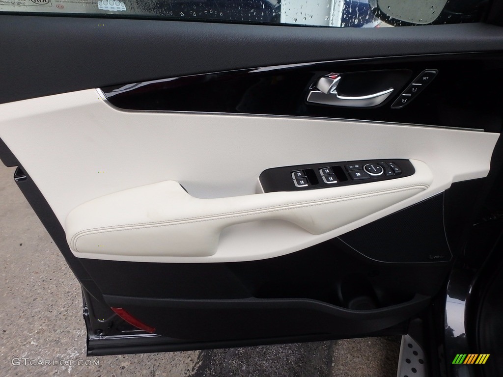 2018 Kia Sorento SX Limited AWD Stone Beige Door Panel Photo #123042318