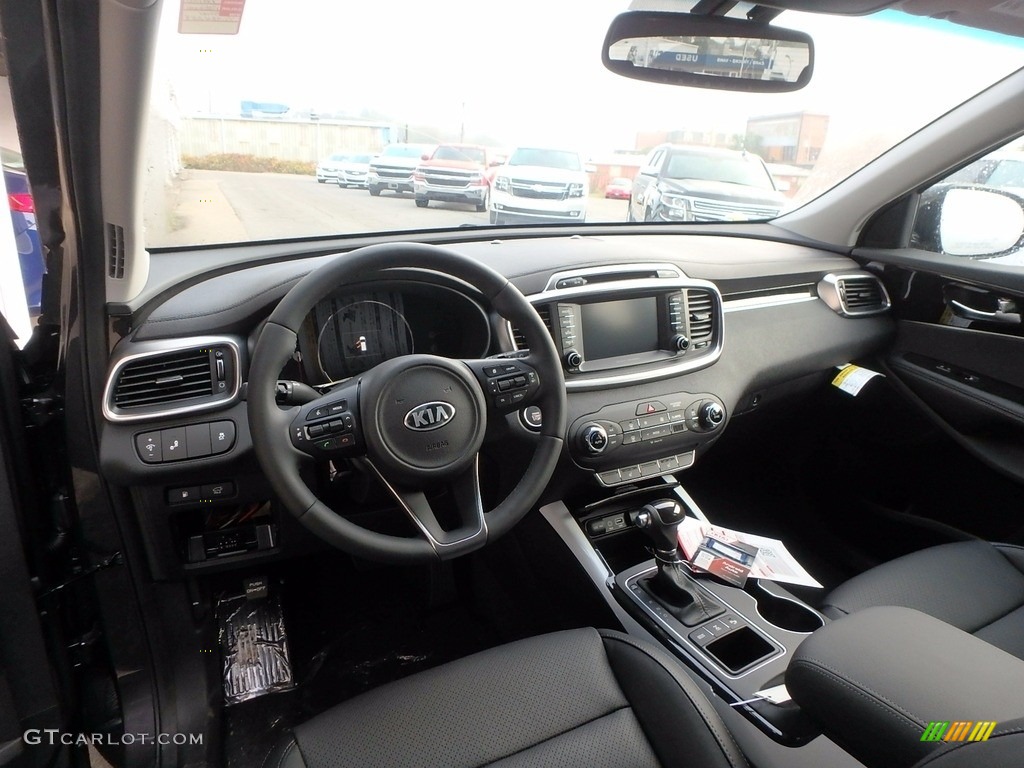 Black Interior 2018 Kia Sorento EX V6 AWD Photo #123042708