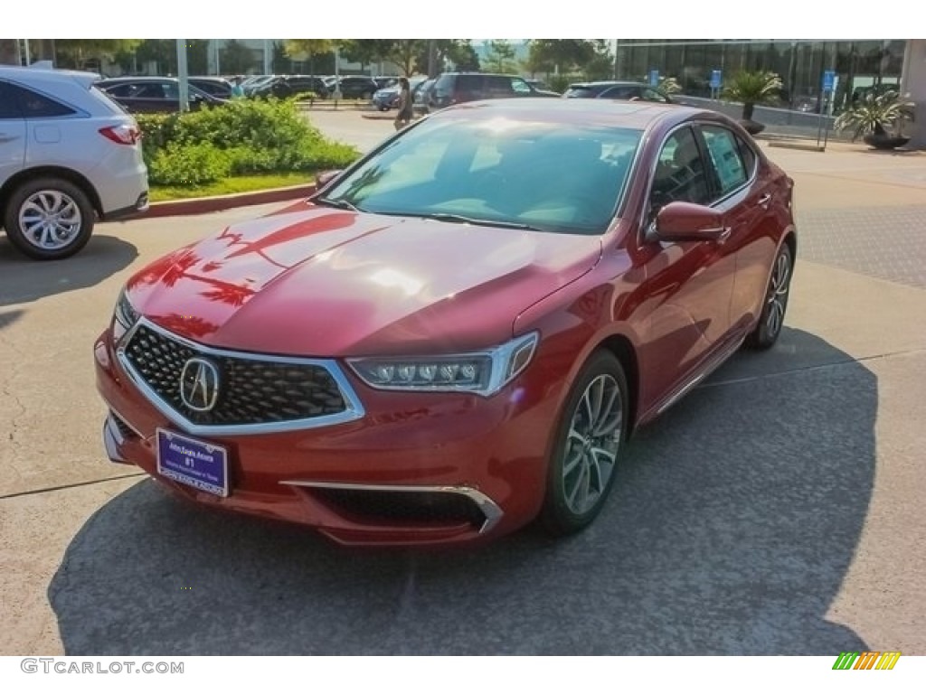 2018 TLX V6 Technology Sedan - San Marino Red / Ebony photo #3