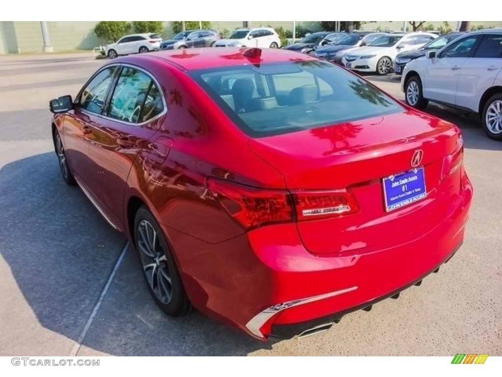 2018 TLX V6 Technology Sedan - San Marino Red / Ebony photo #5