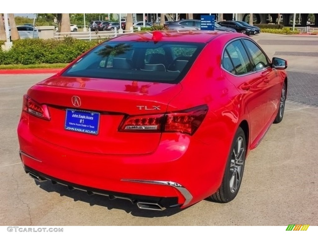 2018 TLX V6 Technology Sedan - San Marino Red / Ebony photo #7