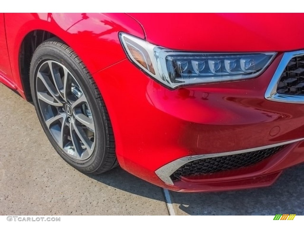 2018 TLX V6 Technology Sedan - San Marino Red / Ebony photo #10
