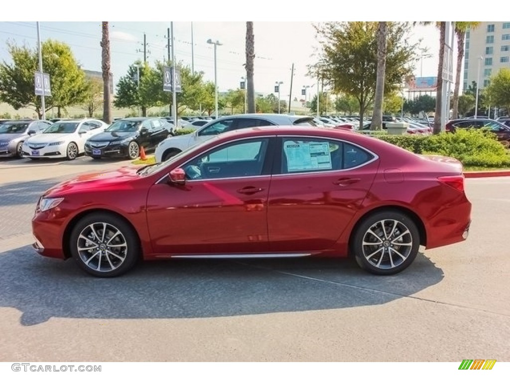 2018 TLX V6 Technology Sedan - San Marino Red / Ebony photo #4