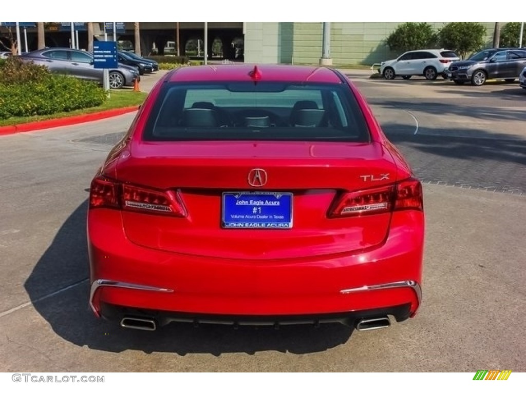 2018 TLX V6 Technology Sedan - San Marino Red / Ebony photo #6