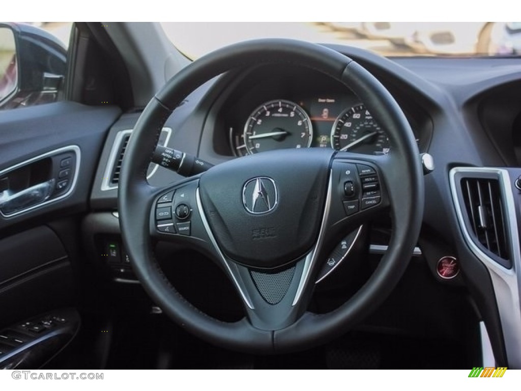 2018 TLX V6 Technology Sedan - San Marino Red / Ebony photo #29