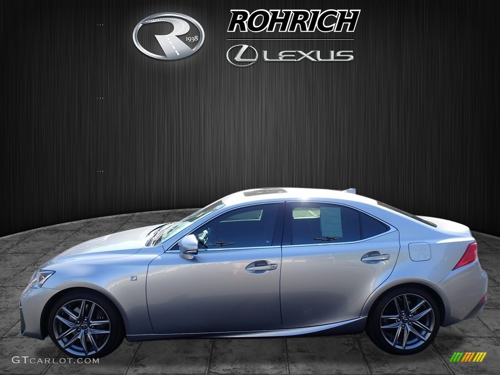 2017 IS Turbo F Sport - Atomic Silver / Black photo #4