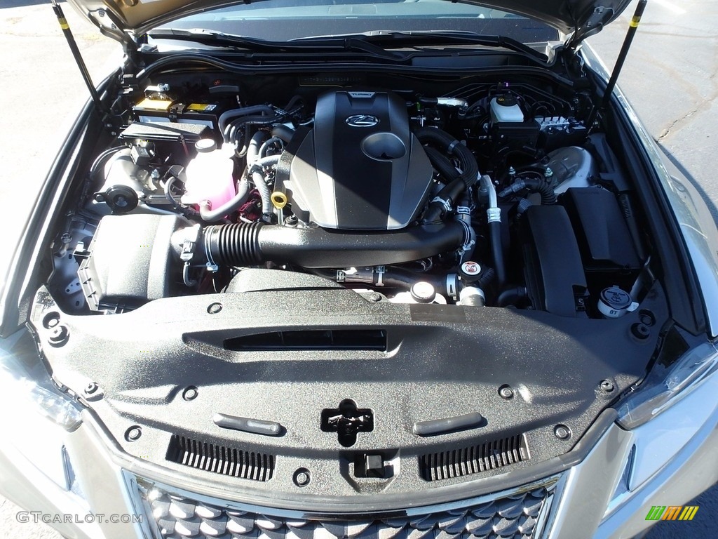 2017 Lexus IS Turbo F Sport 2.0 Liter Turbocharged DOHC 16-Valve VVT-i 4 Cylinder Engine Photo #123044748