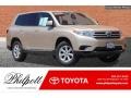 Sandy Beach Metallic 2013 Toyota Highlander Gallery