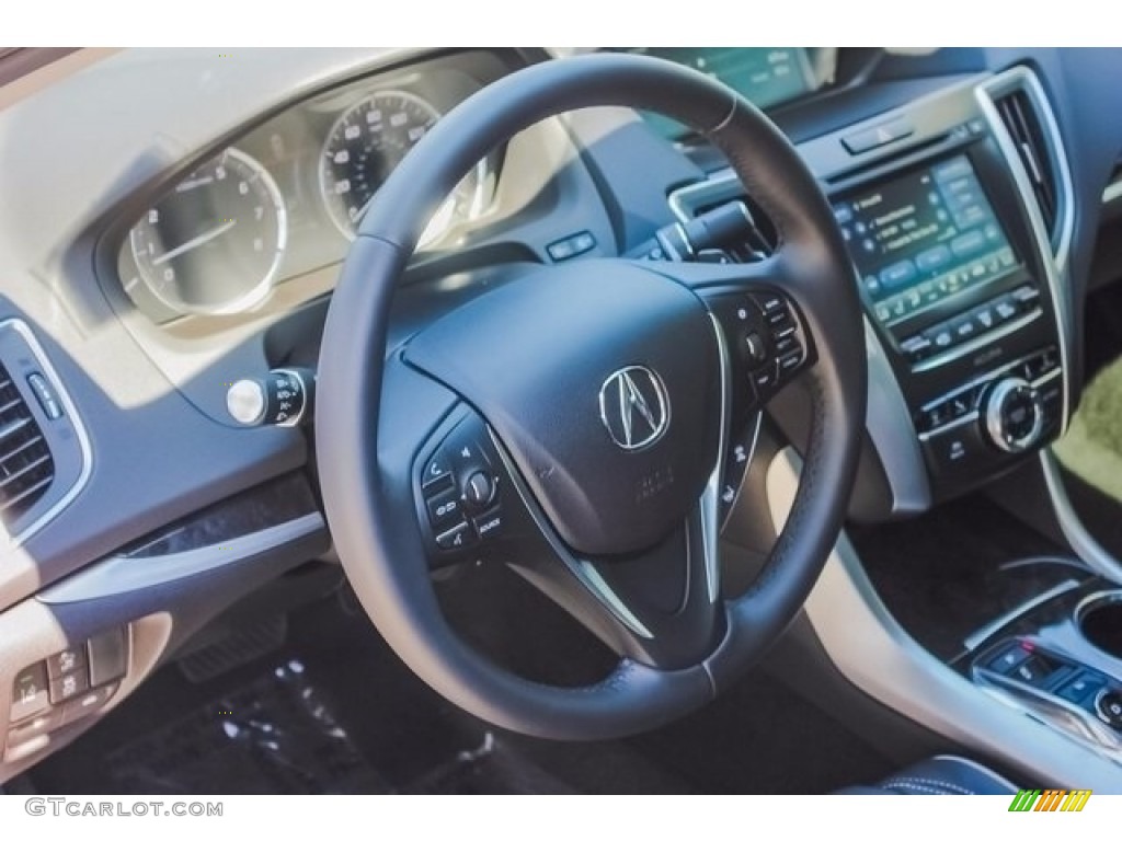 2018 TLX V6 Technology Sedan - Lunar Silver Metallic / Ebony photo #32