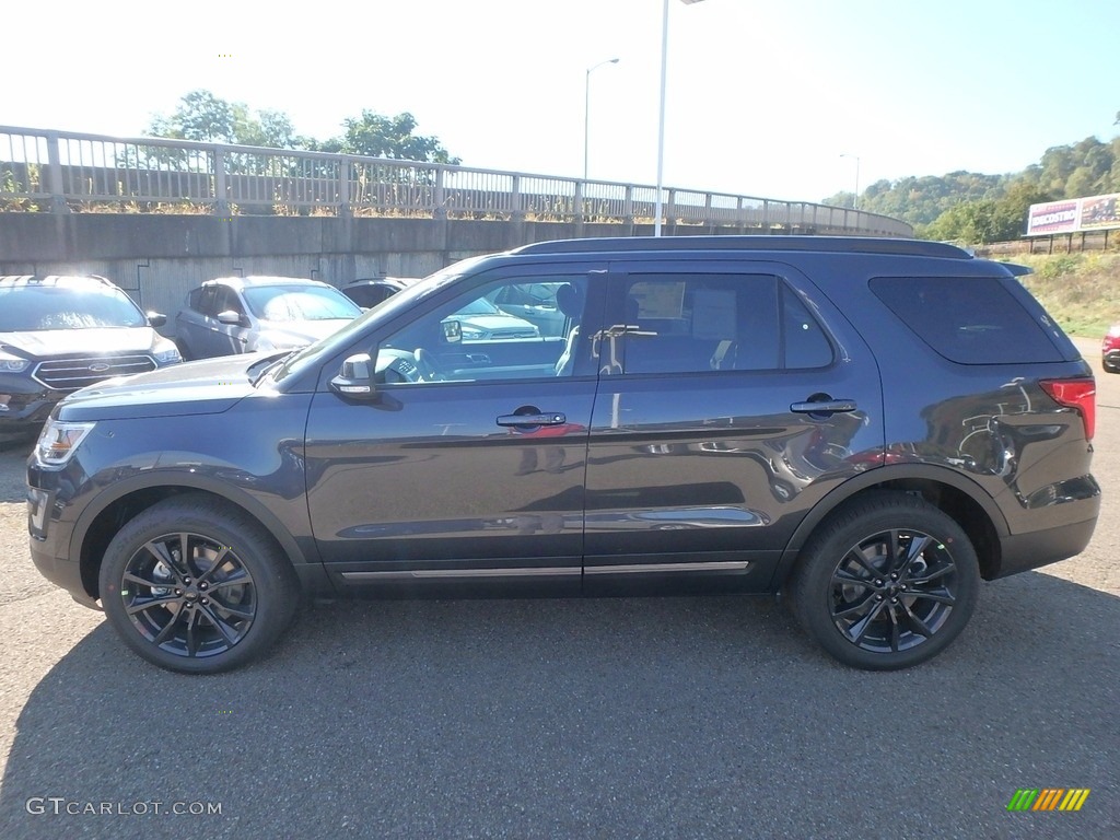 2017 Explorer XLT 4WD - Smoked Quartz / Ebony Black photo #5