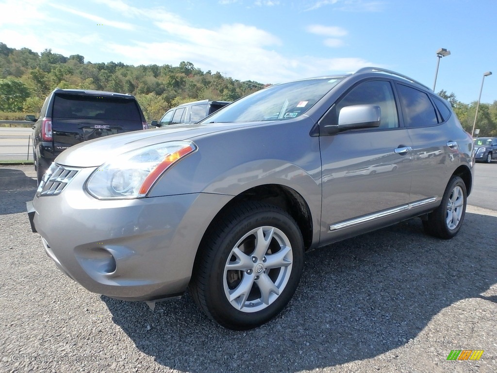 2011 Rogue SV AWD - Platinum Graphite / Black photo #1