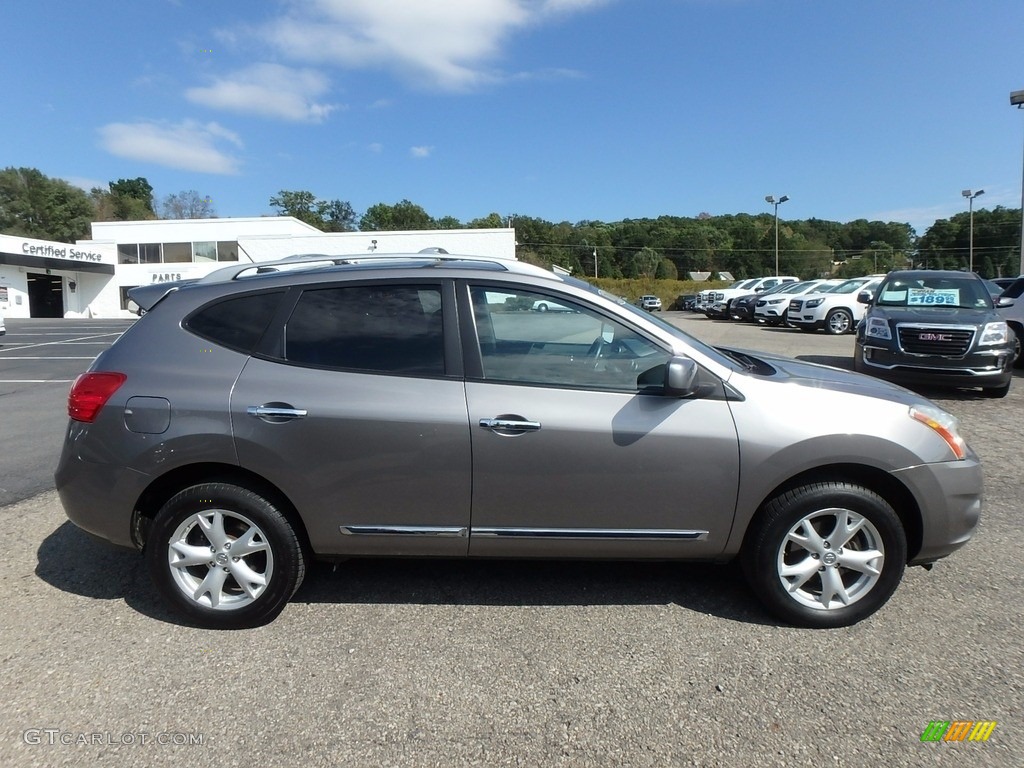 2011 Rogue SV AWD - Platinum Graphite / Black photo #5