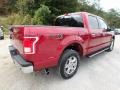 2017 Ruby Red Ford F150 XLT SuperCrew 4x4  photo #2