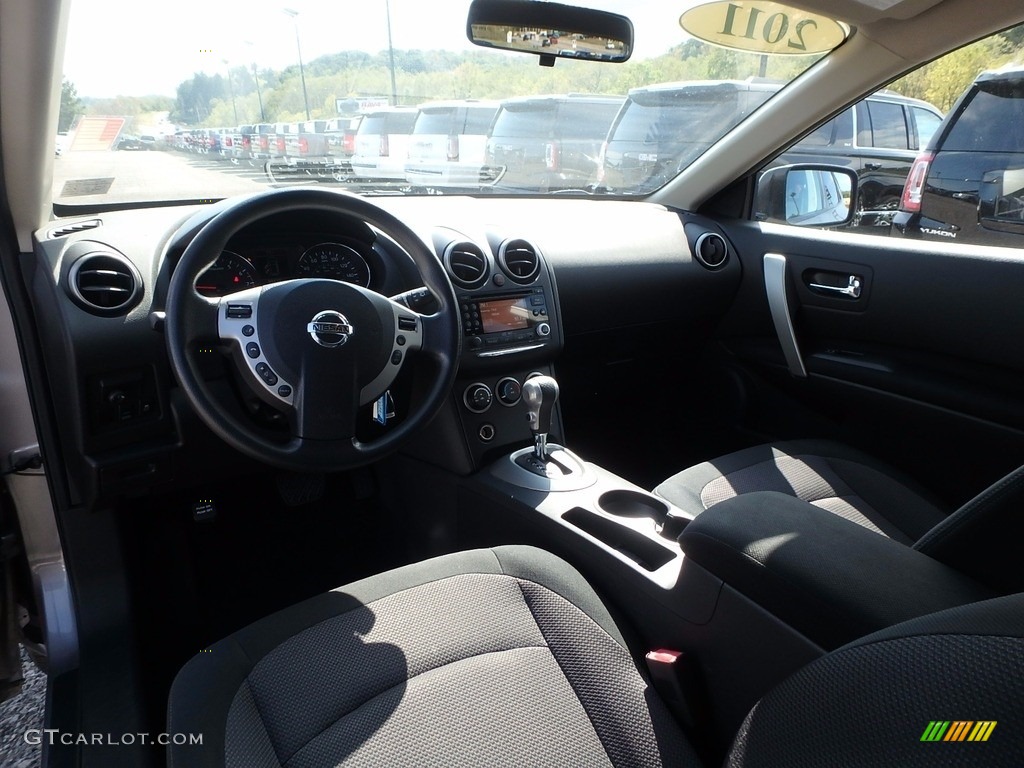 2011 Rogue SV AWD - Platinum Graphite / Black photo #17