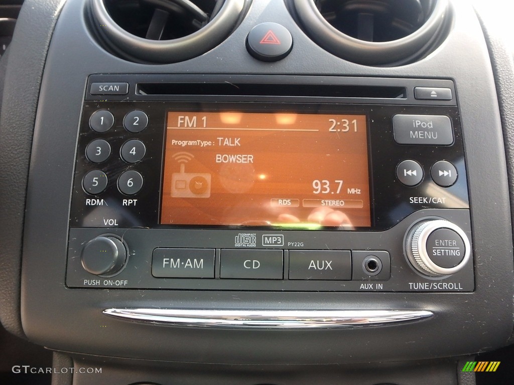 2011 Rogue SV AWD - Platinum Graphite / Black photo #27
