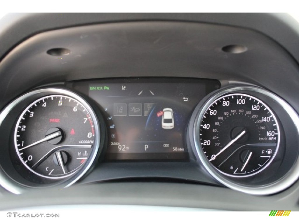 2018 Camry XLE - Celestial Silver Metallic / Ash photo #20