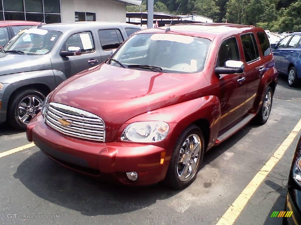 2009 HHR LT - Crystal Red Metallic / Cashmere photo #1