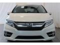 2018 White Diamond Pearl Honda Odyssey Touring  photo #3