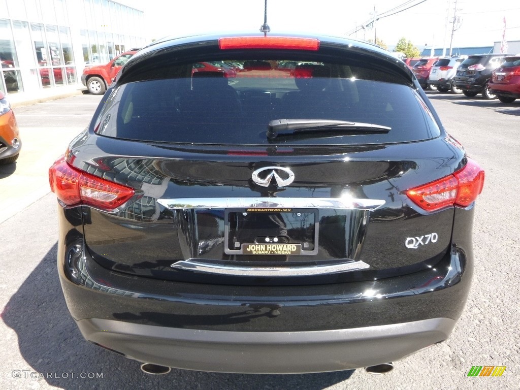 2017 QX70 AWD - Black Obsidian / Graphite photo #5