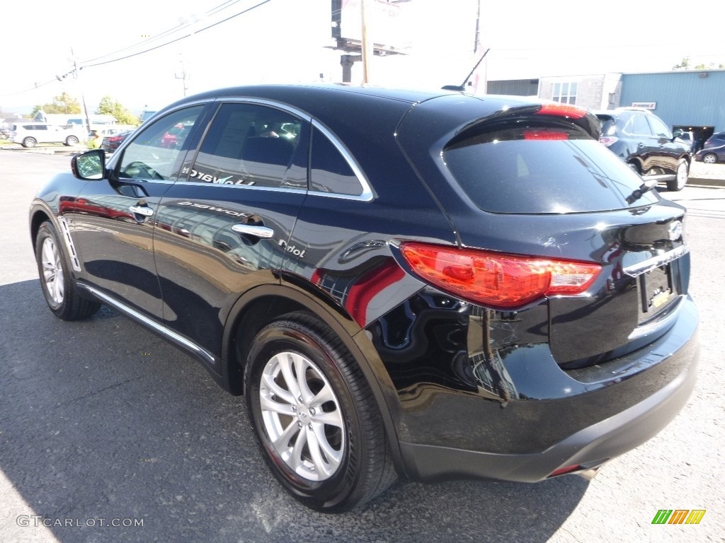 2017 QX70 AWD - Black Obsidian / Graphite photo #6