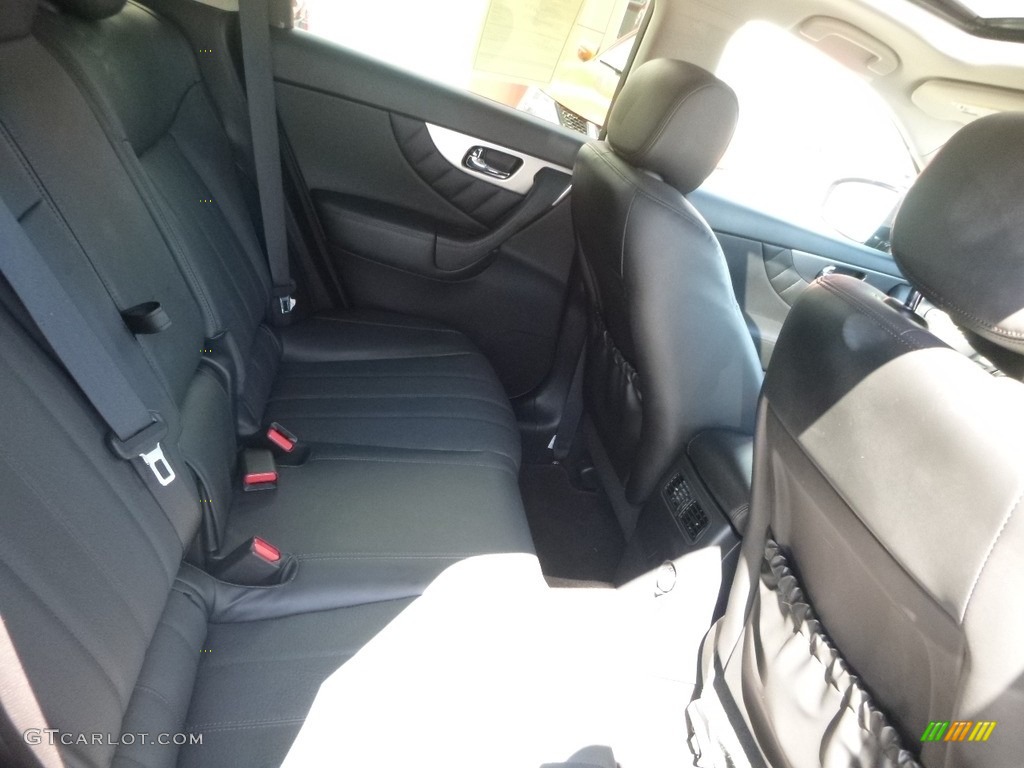 2017 Infiniti QX70 AWD Rear Seat Photo #123050508