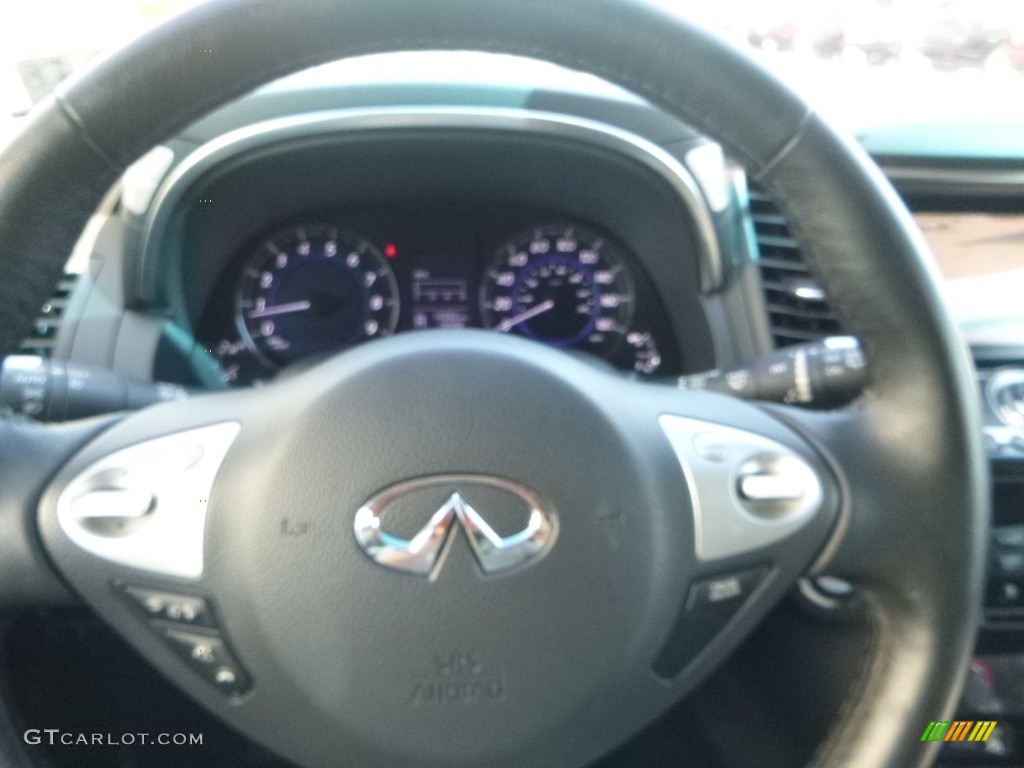 2017 QX70 AWD - Black Obsidian / Graphite photo #25