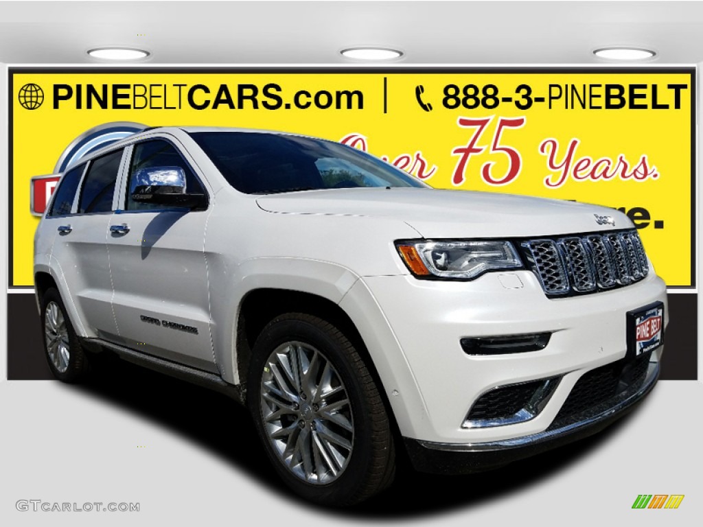 Ivory Tri-Coat Jeep Grand Cherokee