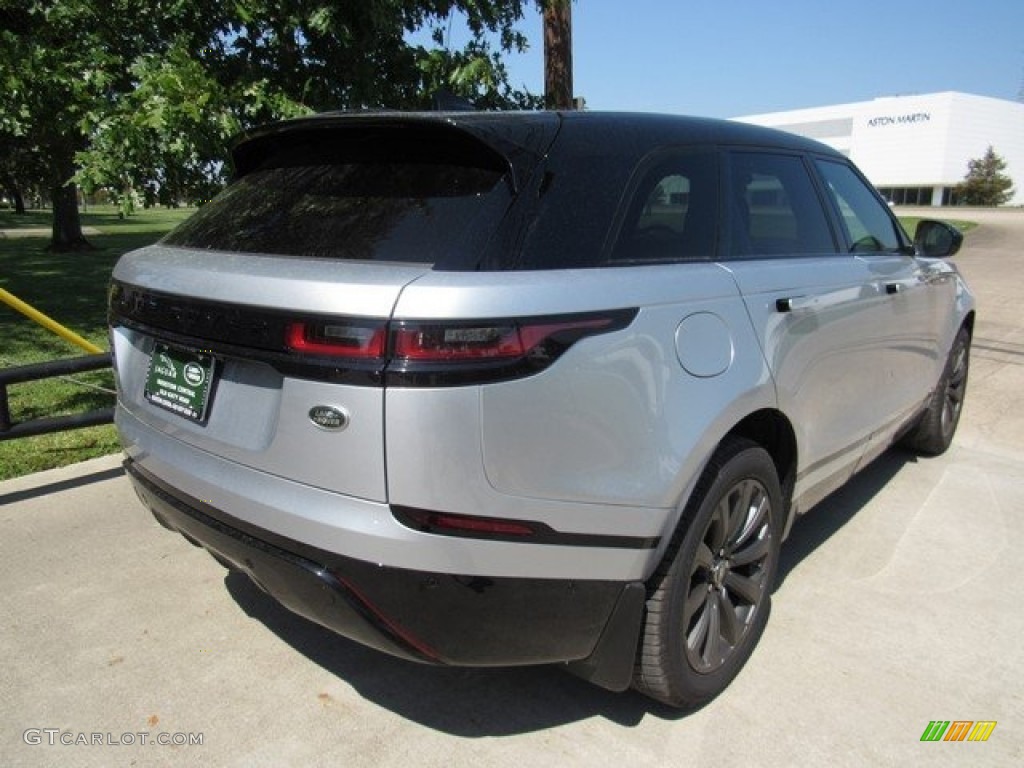 2018 Range Rover Velar R Dynamic SE - Indus Silver Metallic / Ebony photo #7