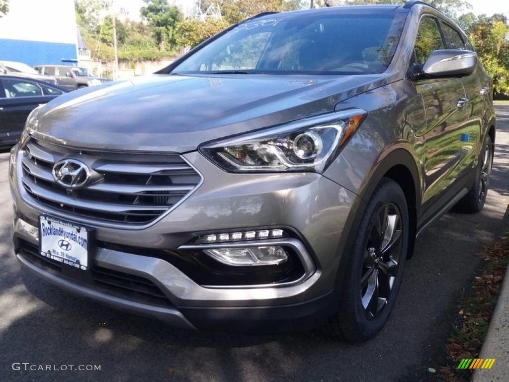 2018 Santa Fe Sport 2.0T AWD - Gray / Gray photo #1