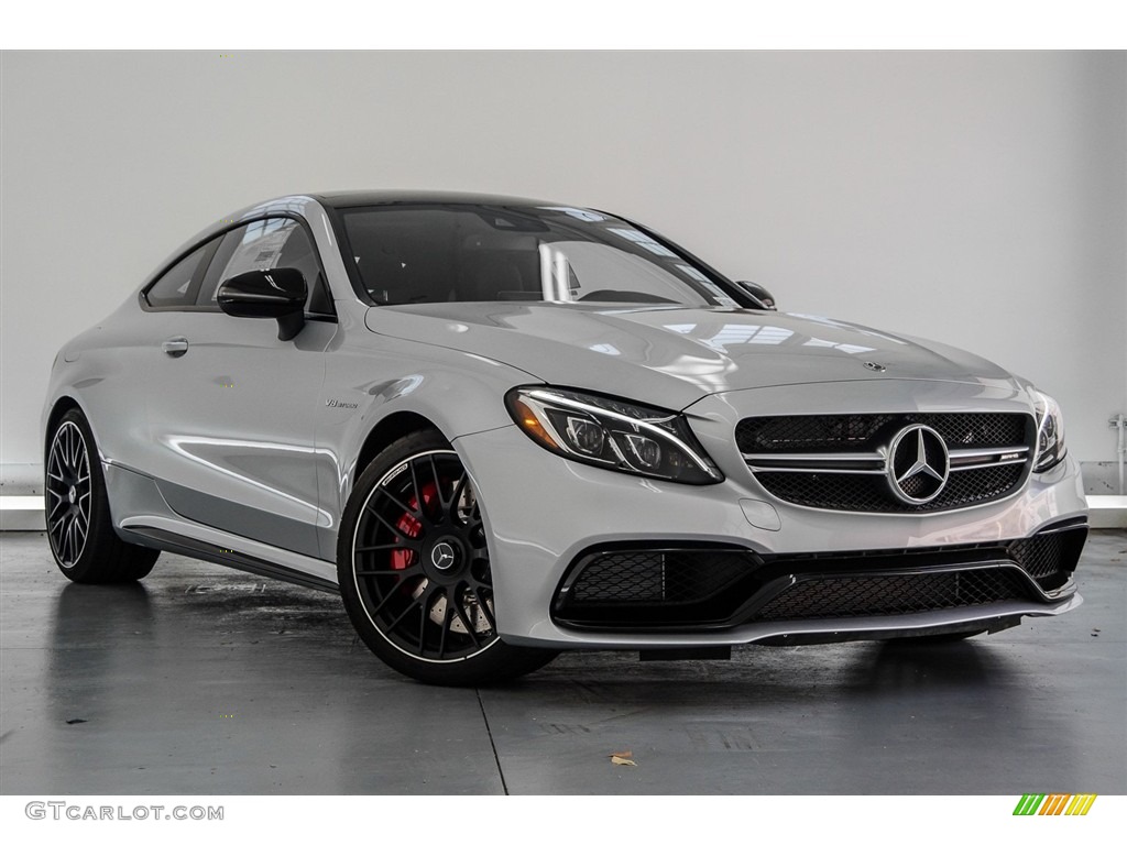 Iridium Silver Metallic 2018 Mercedes-Benz C 63 S AMG Coupe Exterior Photo #123055858