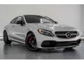 Iridium Silver Metallic 2018 Mercedes-Benz C 63 S AMG Coupe Exterior