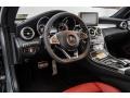 Cranberry Red/Black Dashboard Photo for 2018 Mercedes-Benz C #123055996