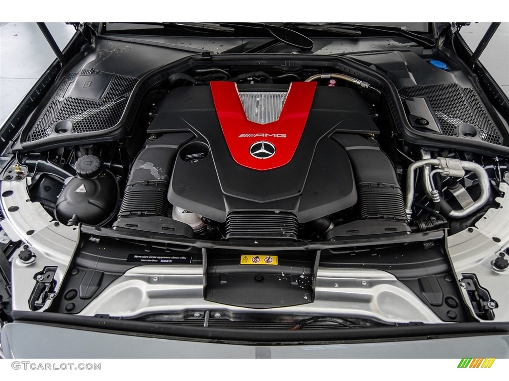 2018 Mercedes-Benz C 43 AMG 4Matic Cabriolet 3.0 Liter AMG biturbo DOHC 24-Valve VVT V6 Engine Photo #123056044