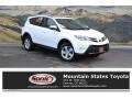 Super White - RAV4 XLE AWD Photo No. 1