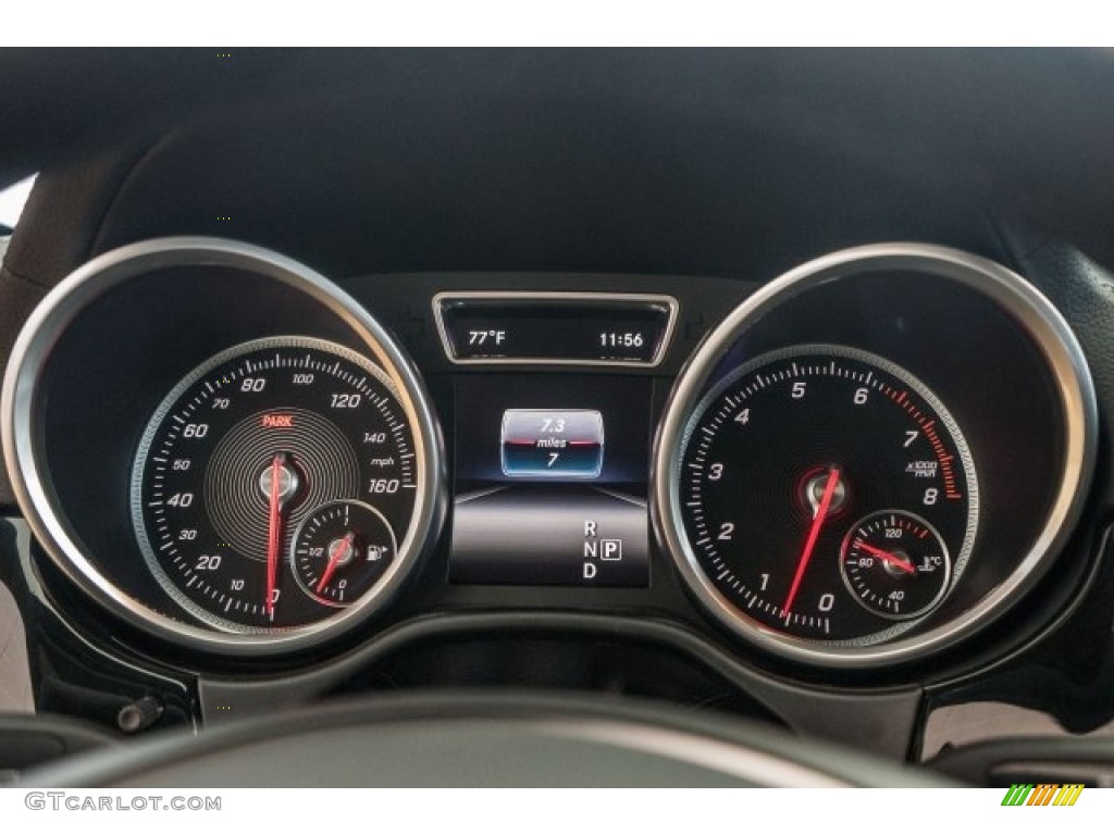 2017 GLS 450 4Matic - Iridium Silver Metallic / Black photo #7