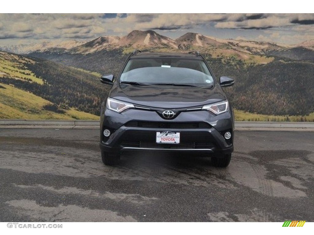 2018 RAV4 XLE AWD - Magnetic Gray Metallic / Black photo #2