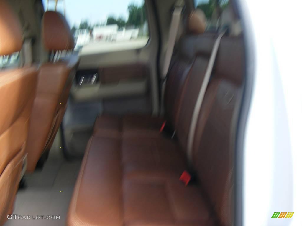 2007 F150 King Ranch SuperCrew 4x4 - Oxford White / Castano Brown Leather photo #31