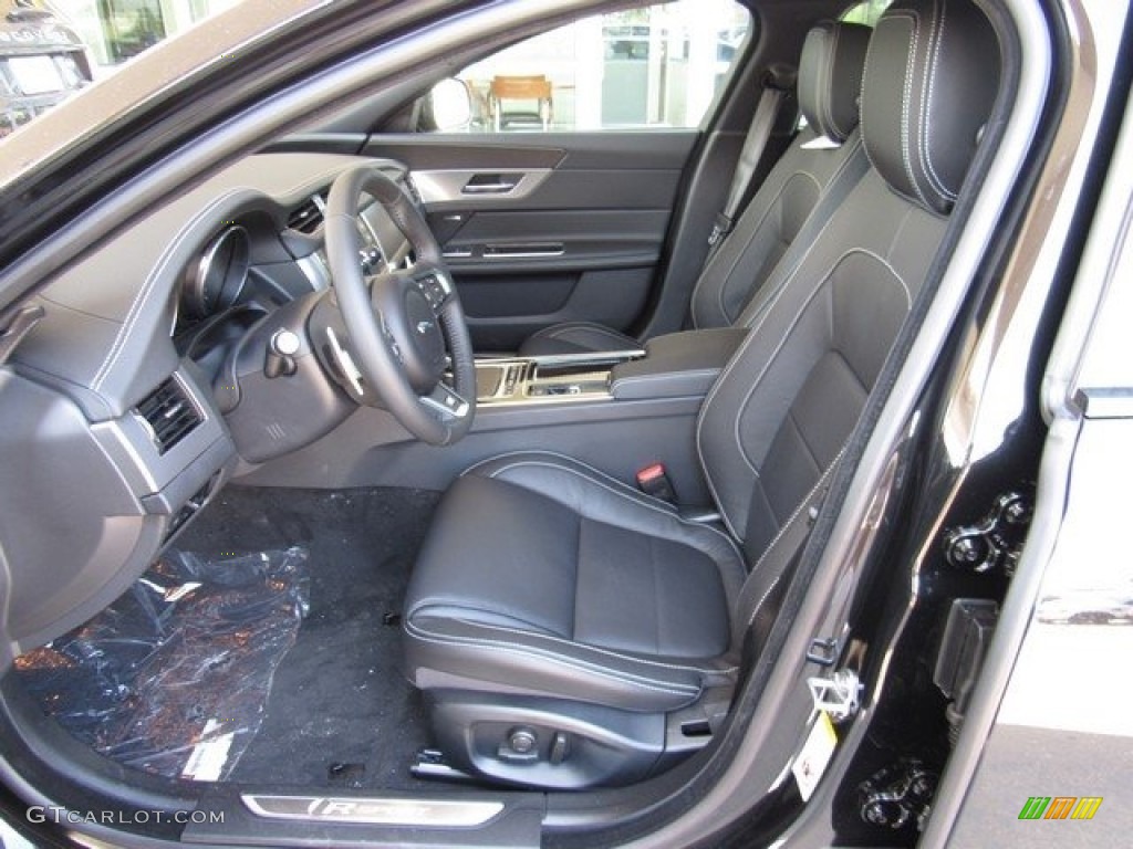 2018 Jaguar XF R-Sport Interior Color Photos