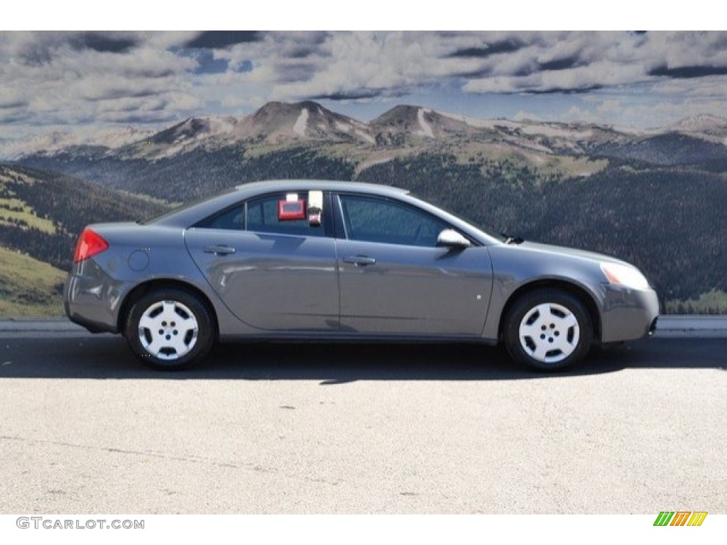 2008 G6 Value Leader Sedan - Dark Steel Gray Metallic / Ebony Black photo #2