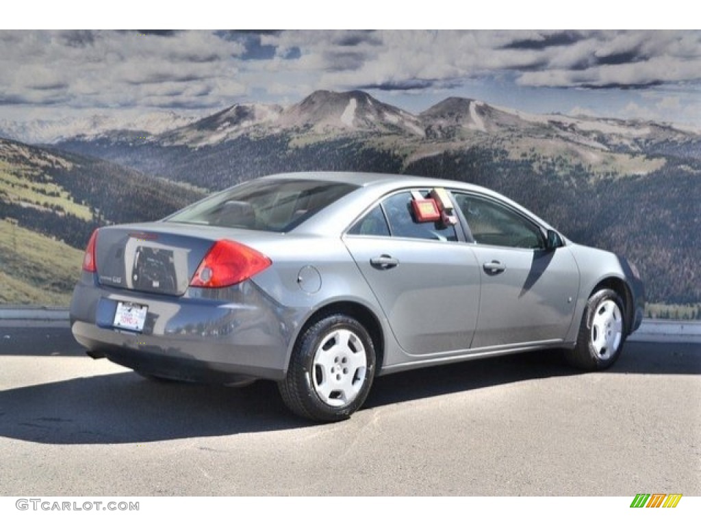 2008 G6 Value Leader Sedan - Dark Steel Gray Metallic / Ebony Black photo #3